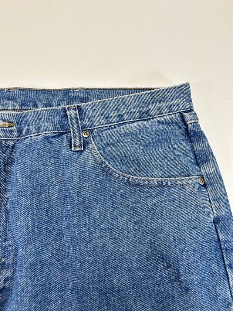 Vintage Wrangler Authentic Medium Wash Denim Pants Size 40W