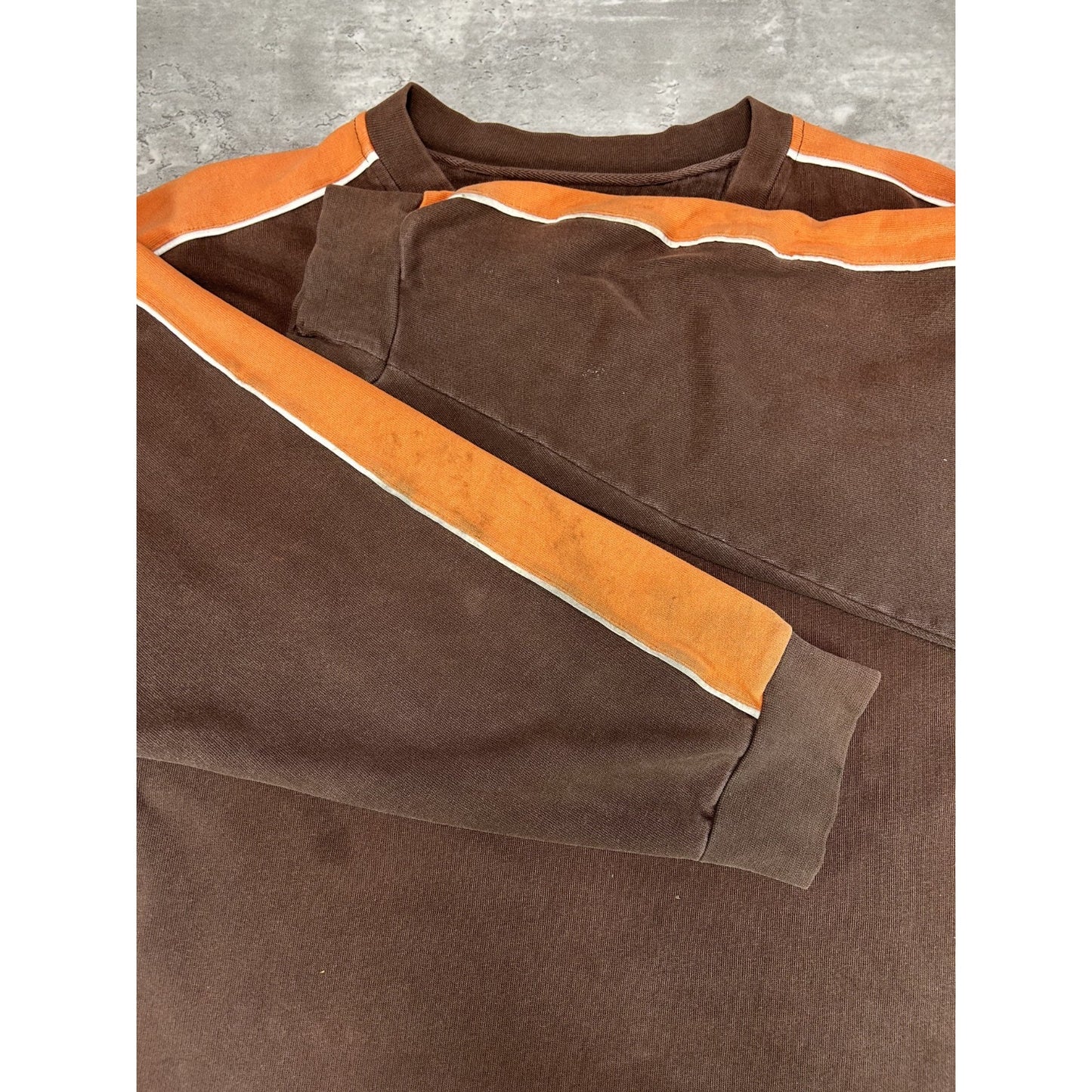 Vintage 90s Cleveland Browns NFL Embroidered Logo Football Sweatshirt Size XL