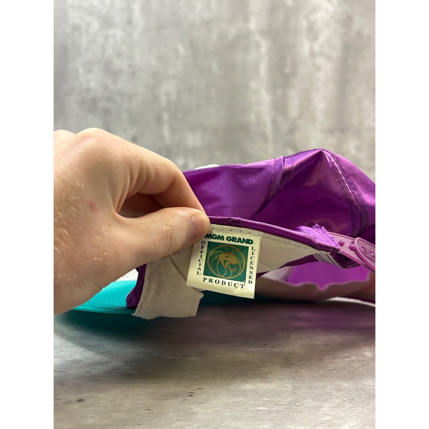 Vintage 1992 Betty Boop MGM Grand Embroidered Cartoon Snapback Hat OSFA