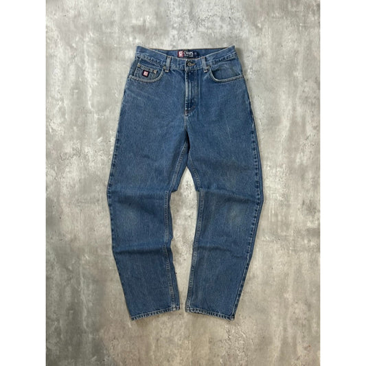 Vintage Chaps Medium Wash Denim Pants Size 30 Blue