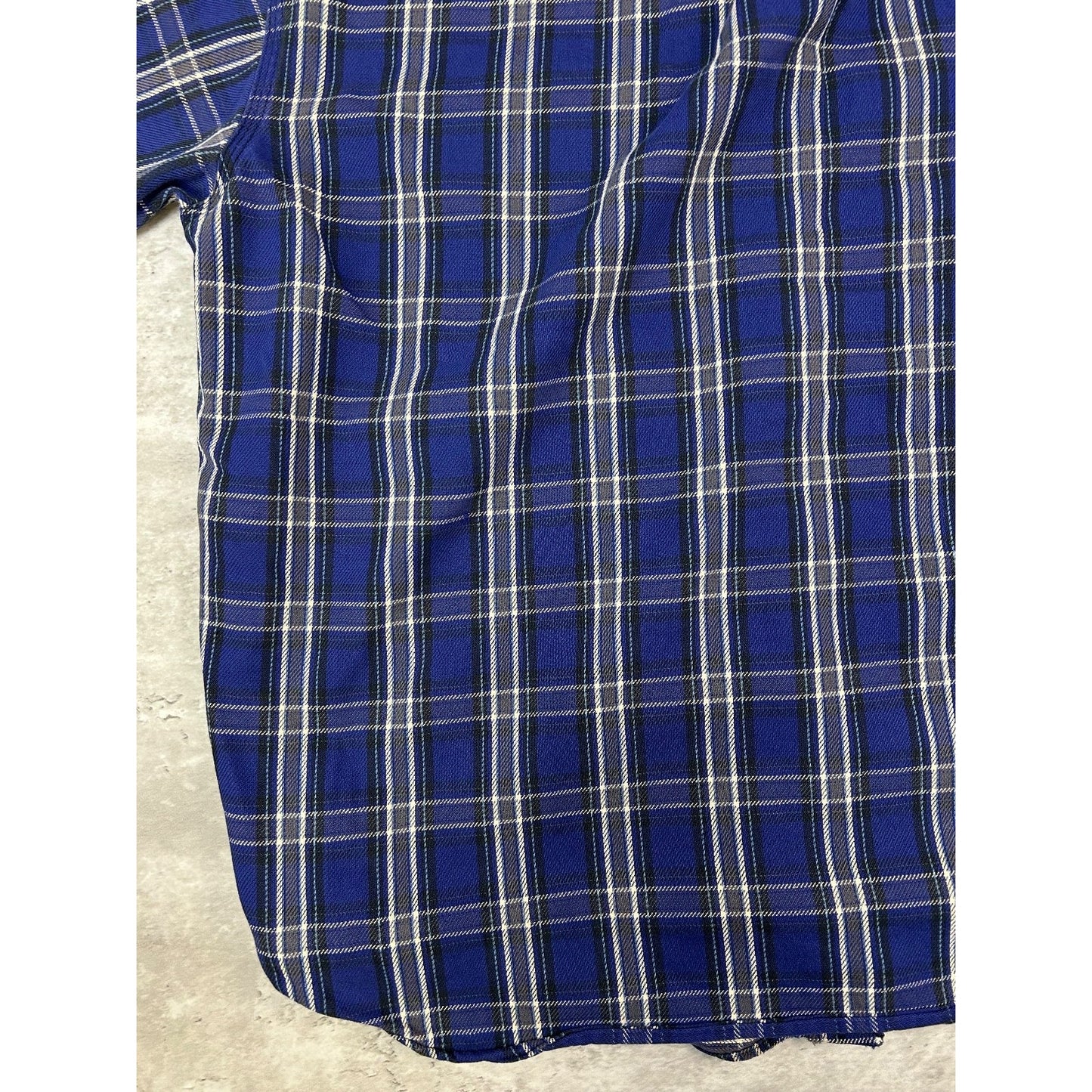 Vintage Carhartt Plaid Double Pocket Workwear Long Sleeve Button Up Shirt Large