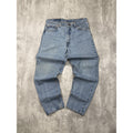 VTG 90s Levis 550 Red Tab Relaxed Tapered Leg Medium Wash Denim Pants Size 34