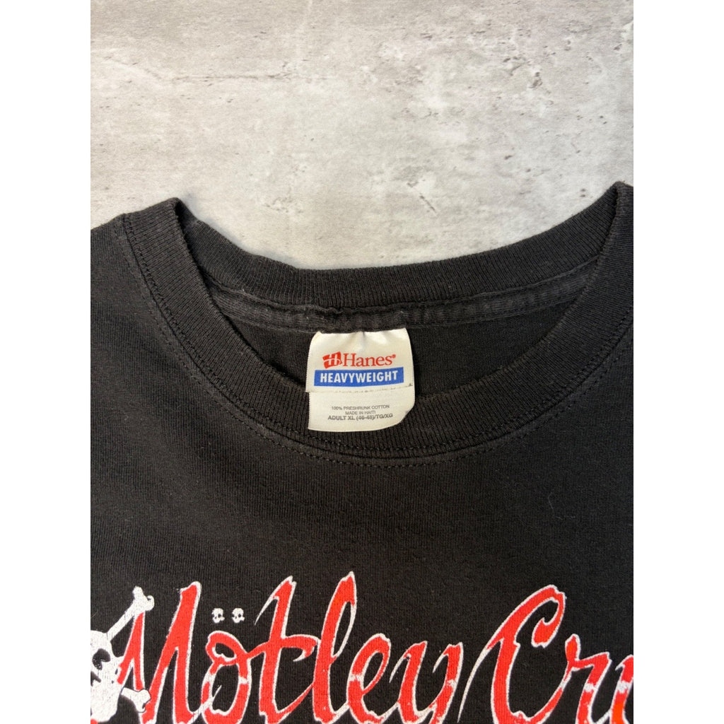 Vintage 2003 Motley Crue Dr. Feelgood Metal Music Graphic T-Shirt Size XL