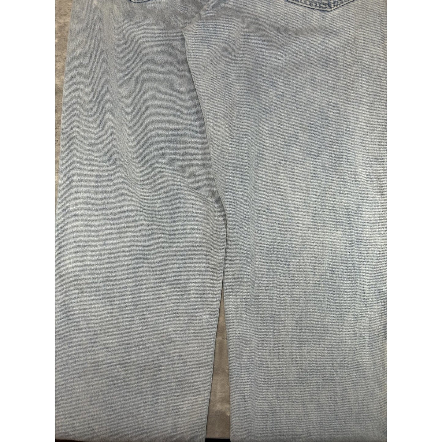Vintage 90s Levis Silver Tab Loose Fit Light Wash Denim Pants Size 33 Blue