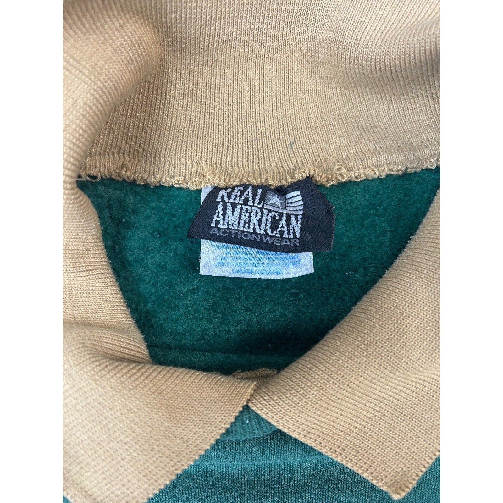 Vintage 90s Pikes Peak Embroidered Destination Collared Sweatshirt Size Large