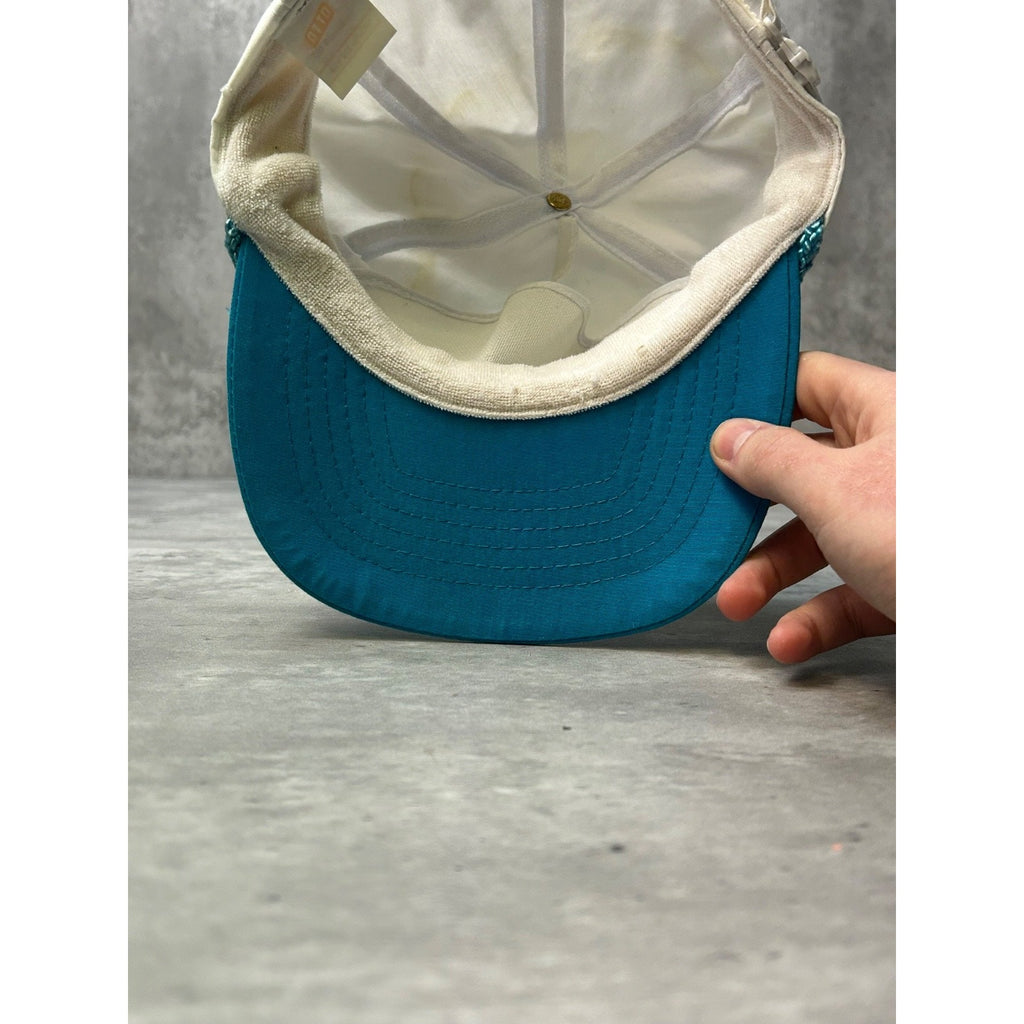 Vintage 90s Kenworth Of Indy Racing Graphic Two Tone Strapback Hat OSFA