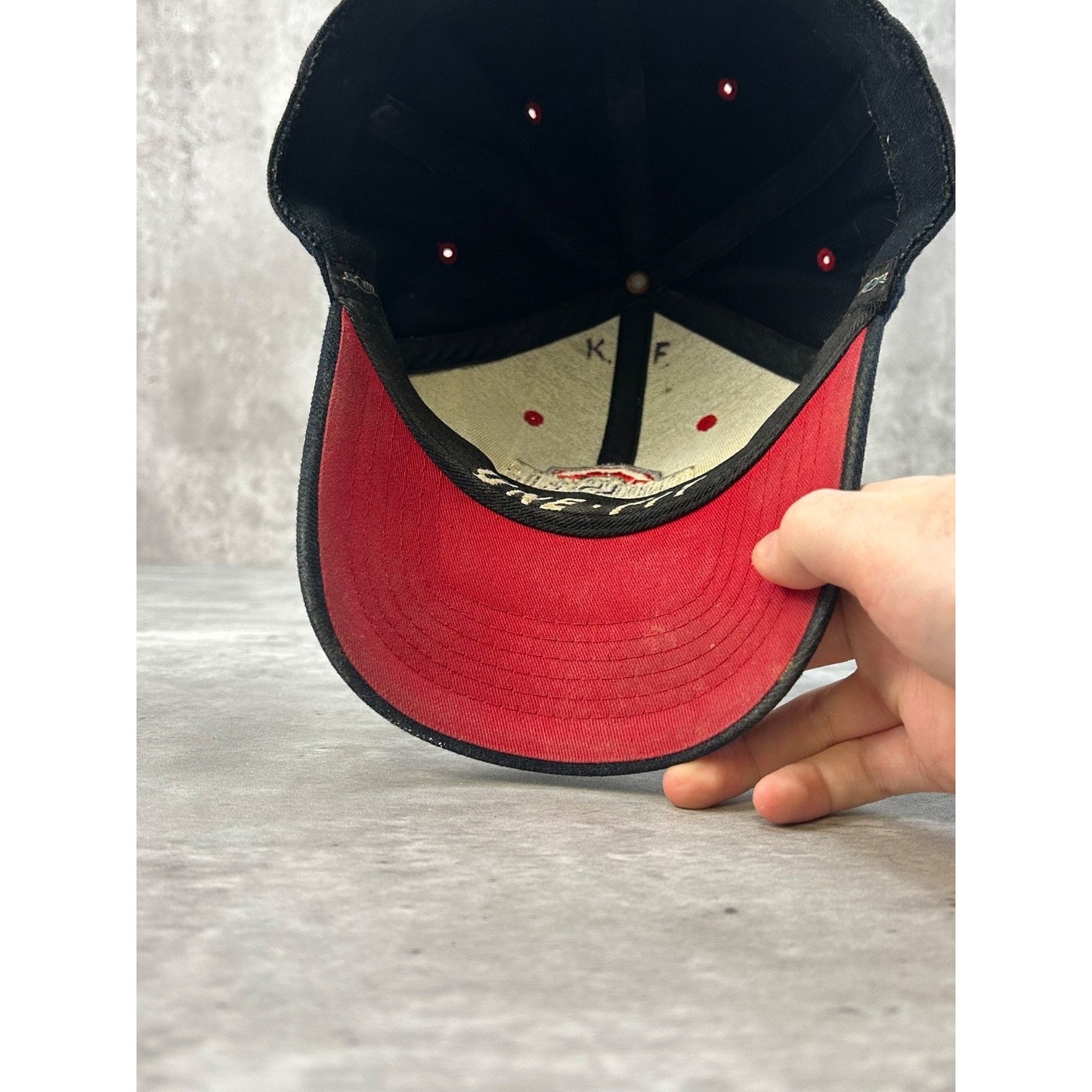 Vintage Ohio State Buckeyes NCAA Embroidered Logo Collegiate Fitted Hat OSFA