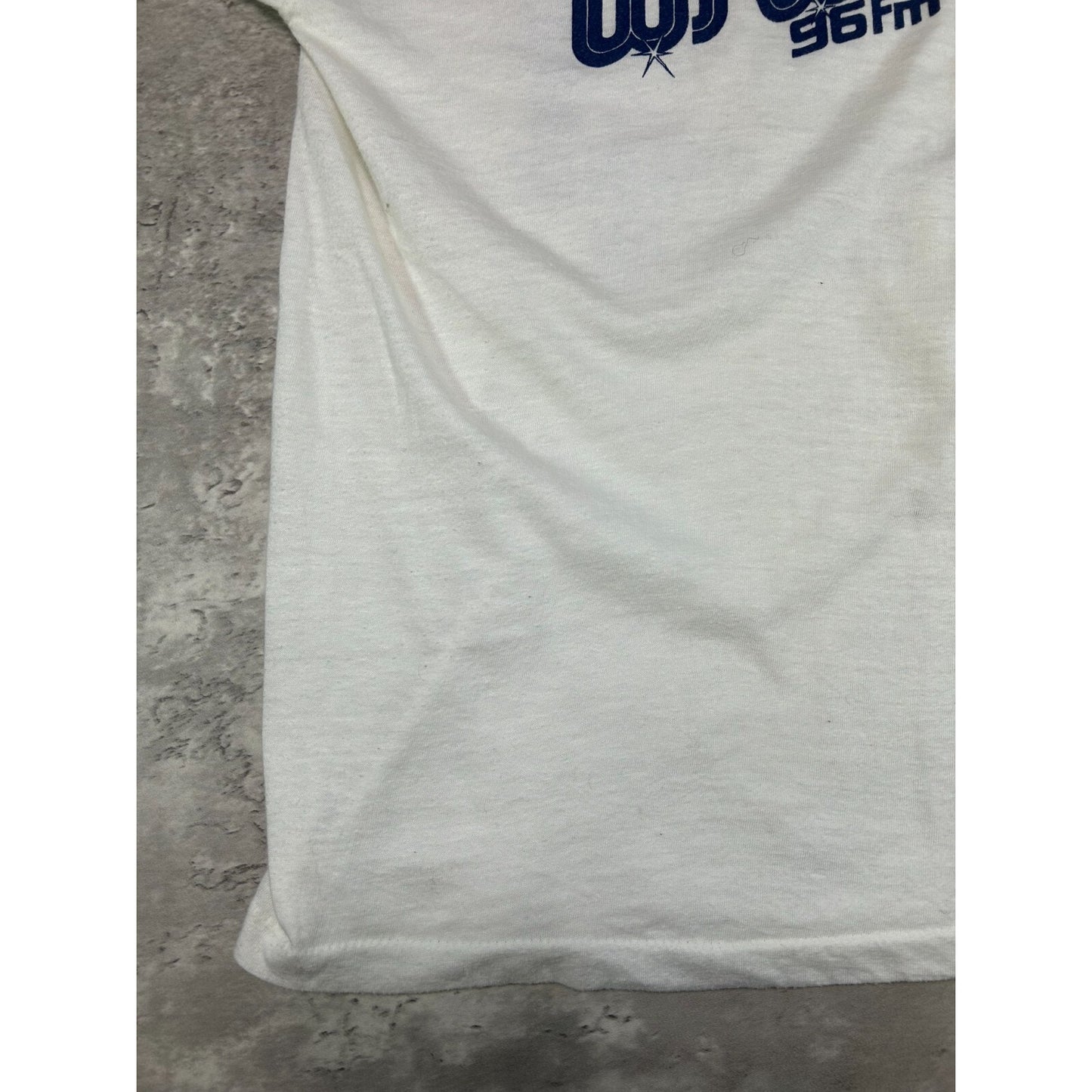 Vintage 1980s 2nd Annual Silver Springs Triathlon Ringer T-Shirt Size Small