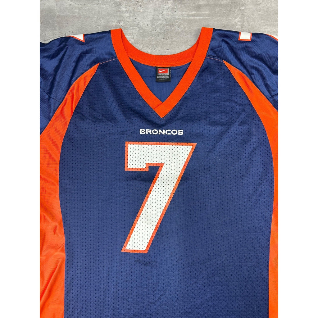 Vintage John Elway #7 Denver Broncos NFL Nike Football Jersey Size Medium