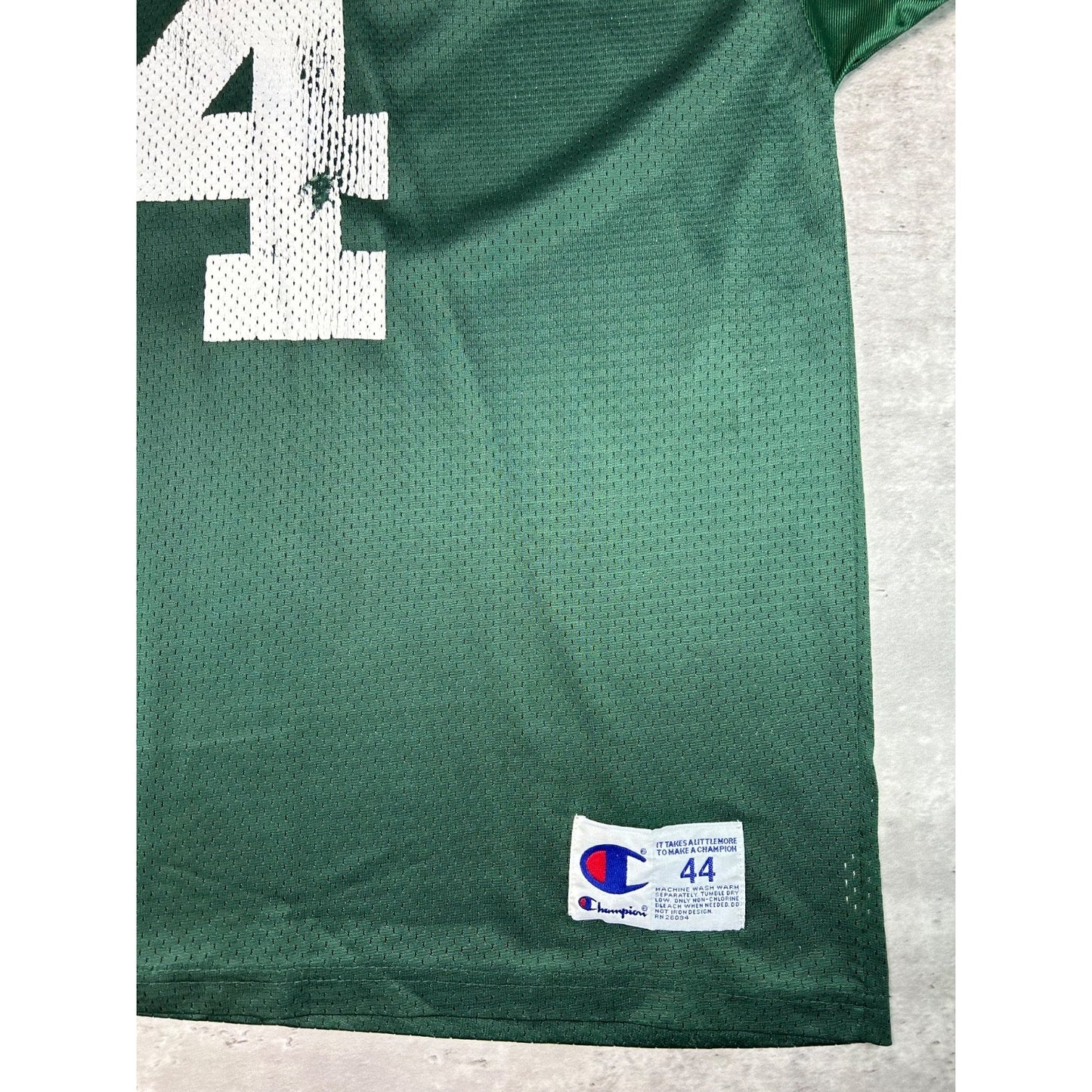 Vintage 90s Brett Favre #4 Green Bay Packers NFL Champion Football Jersey Sz XL
