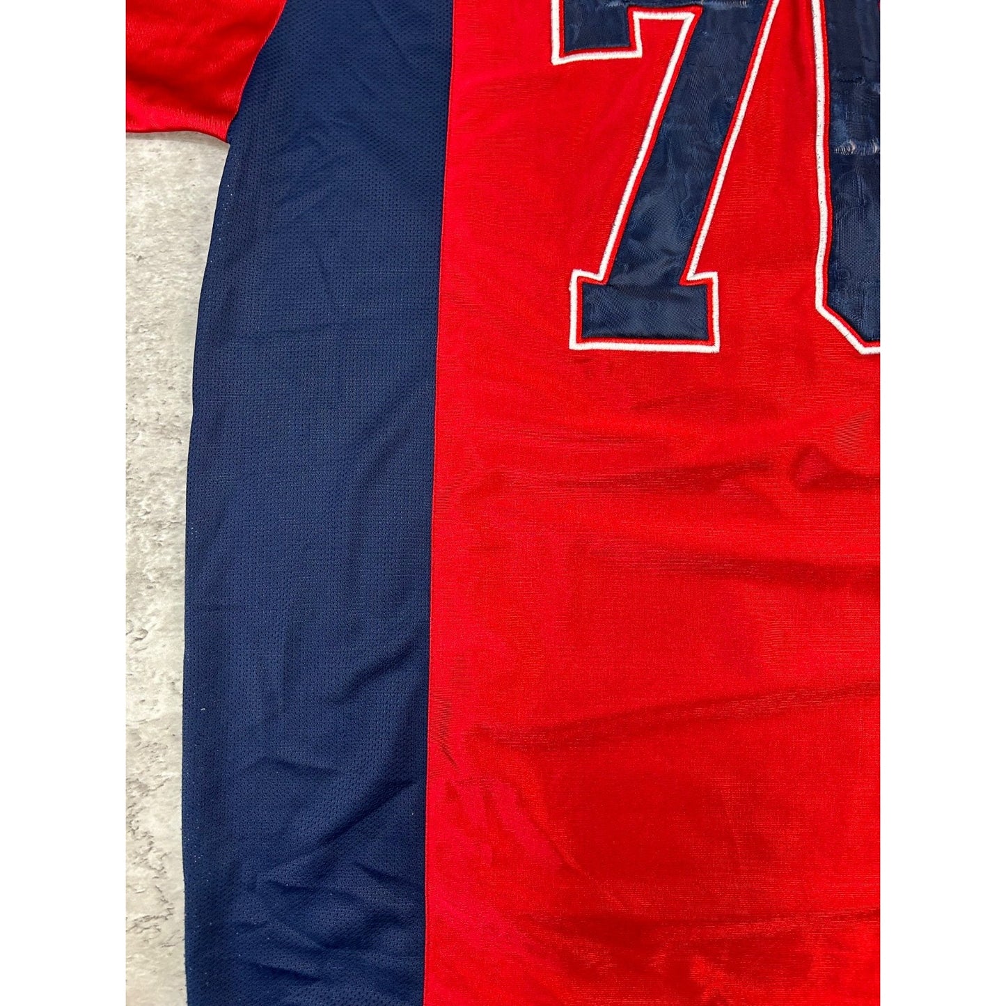 Vintage Budweiser #76 Stitched Beer Promo Football Jersey Size 2XL