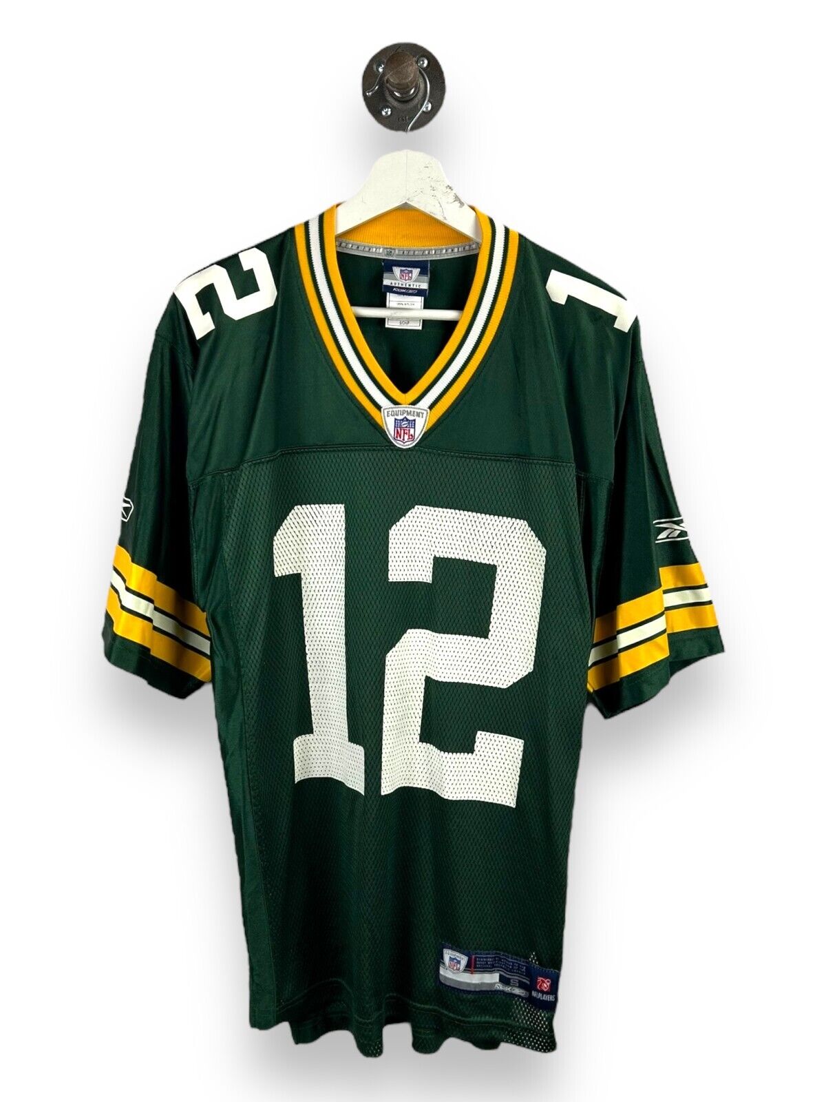 Vintage Aaron Rodgers #12 Green Bay Packers NFL Football Jersey Size Small