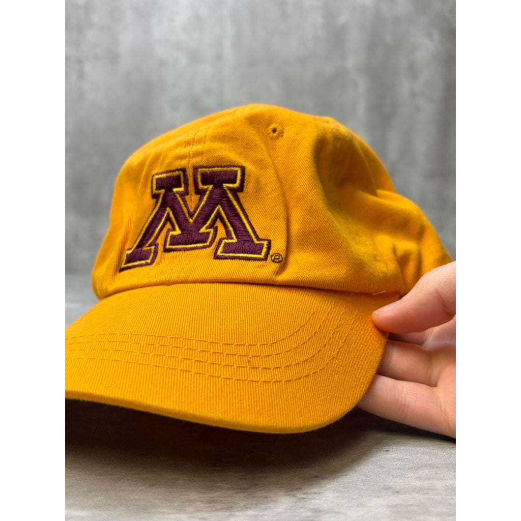 Vintage Minnesota Golden Gophers NCAA Embroidered Logo Strapback Hat OSFA