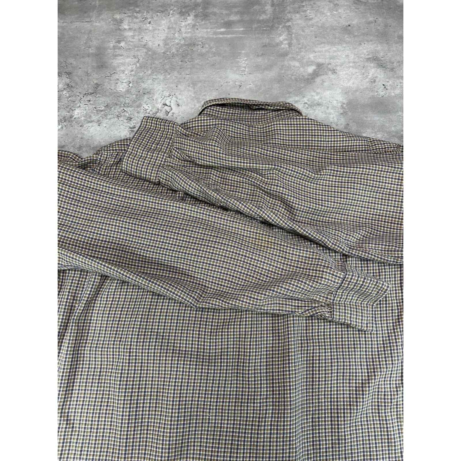 Vintage Polo Ralph Lauren Plaid Print Long Sleeve Button Up Shirt Size XL