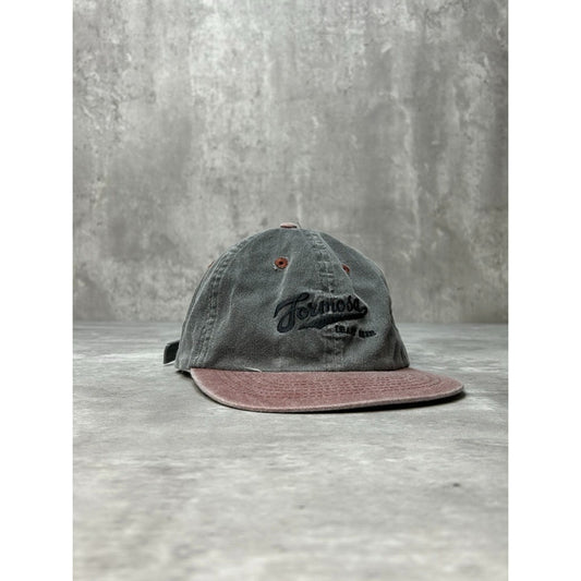 Vintage Formosa Embroidered Cursive Embroidered Spellout Strapback Hat OSFA