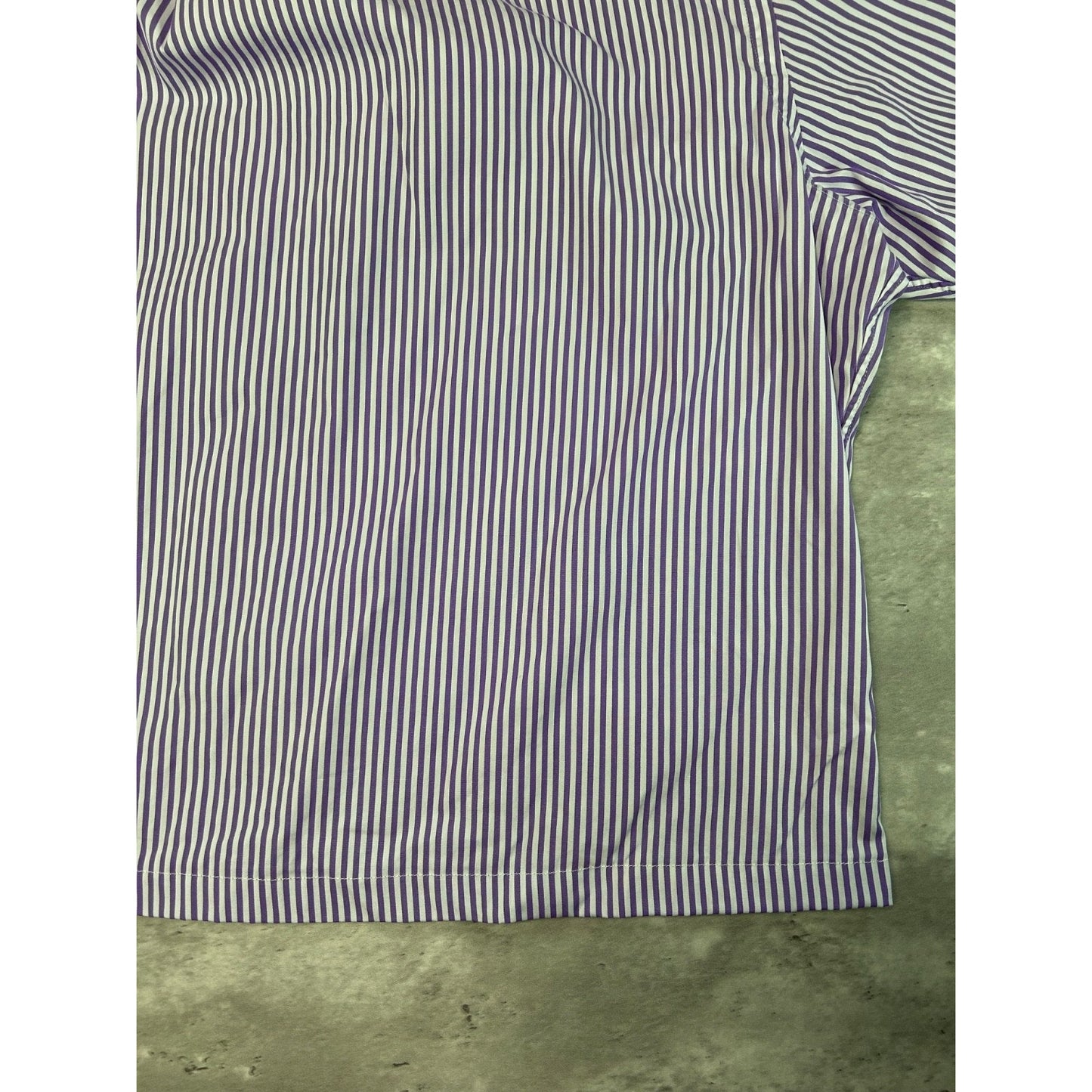 Vintage Polo Ralph Lauren Embroidered Pony Cropped Button Up Shirt Size XL