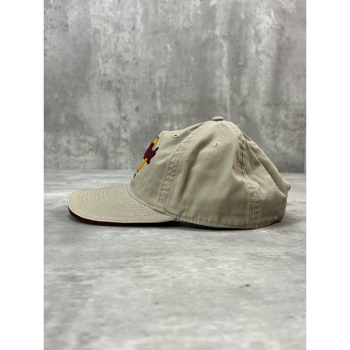 Vintage Hard Rock Cafe Rome Embroidered Logo Destination Strapback Hat OSFA