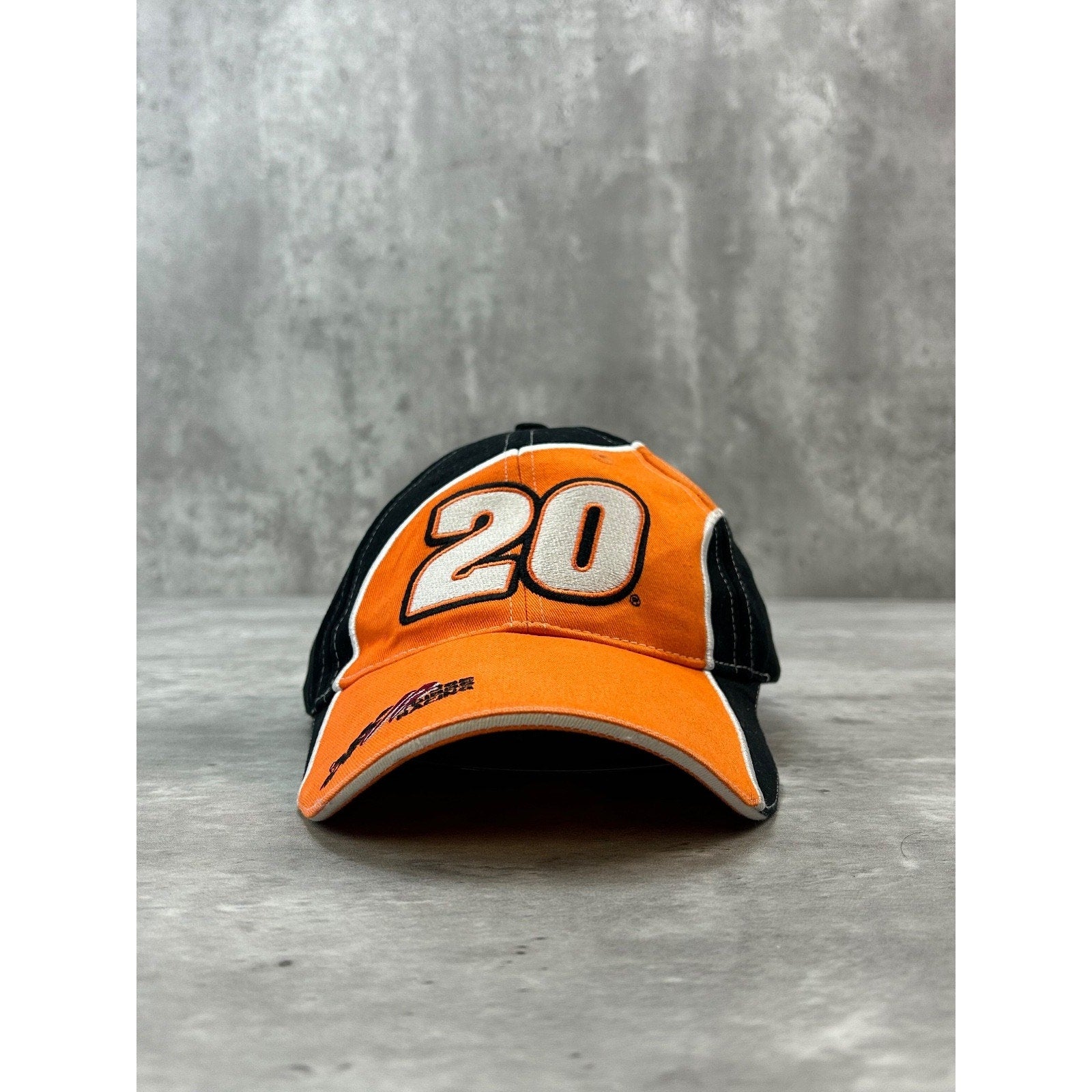 Vintage Tony Stewart #20 Home Depot Nascar Racing Strapback Hat OSFA