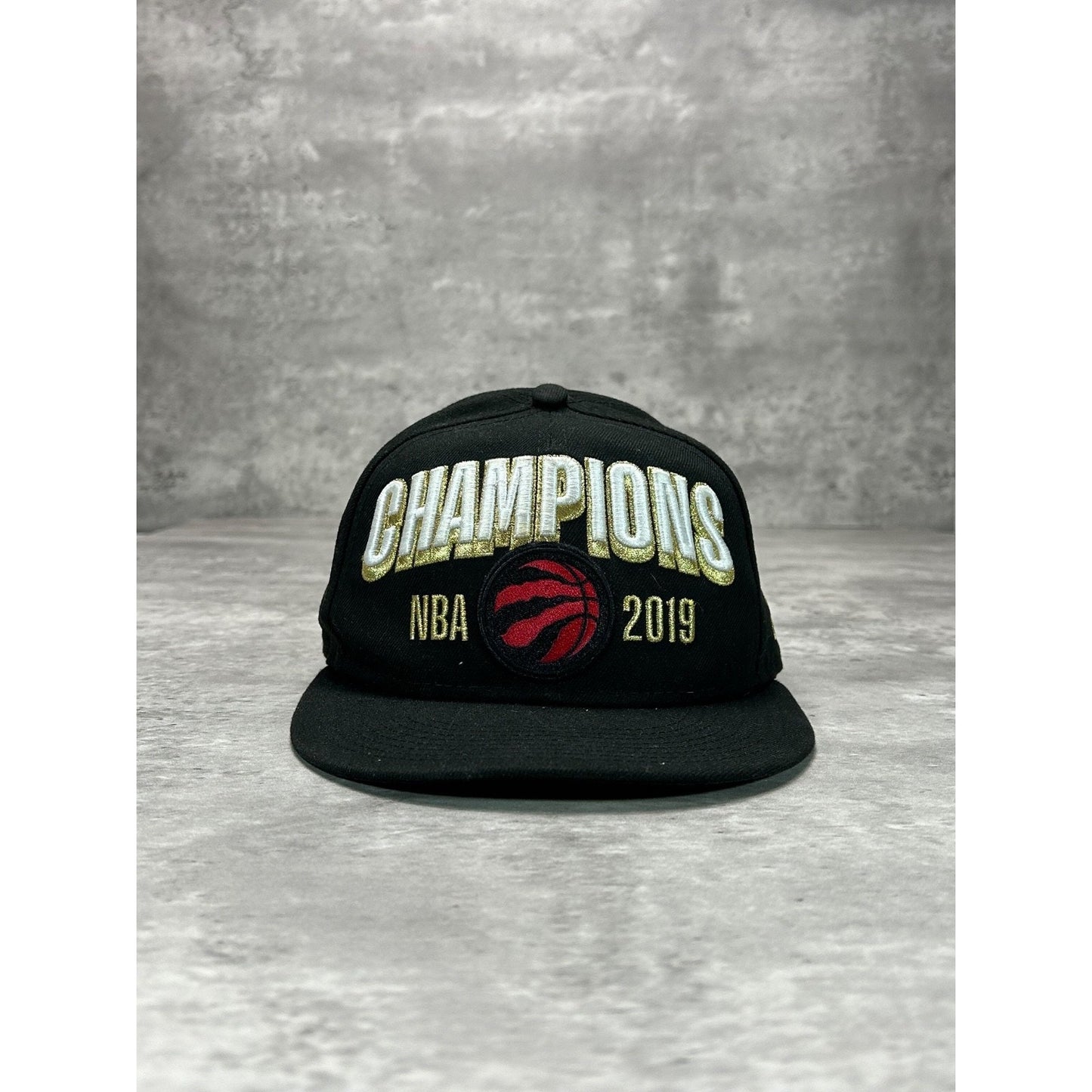 Toronto Raptors NBA Embroidered Spellout World Champs Snapback Hat OSFA
