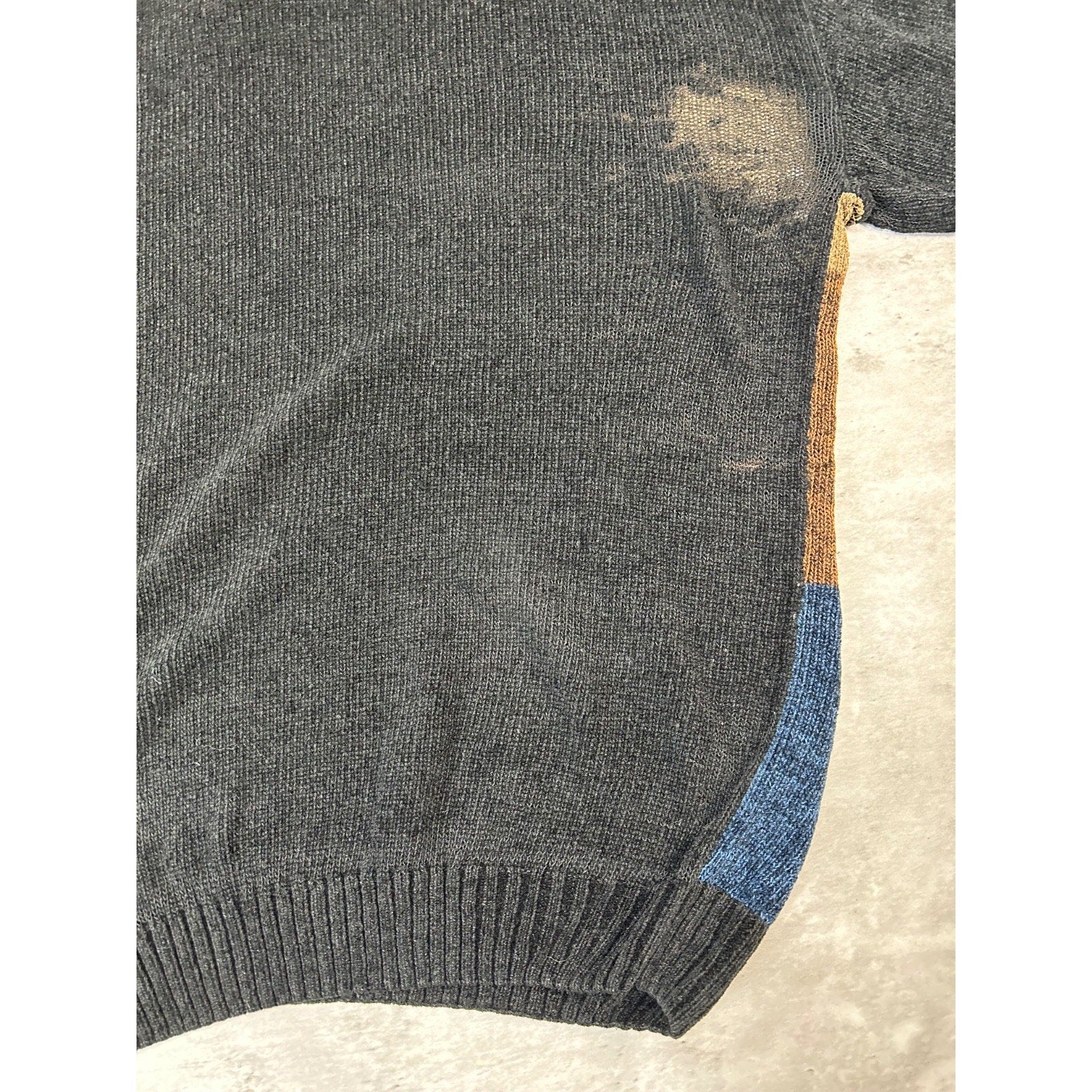 Vintage Geoffrey Beene Abstract Geometric Print Pullover knit Sweater Sz Medium