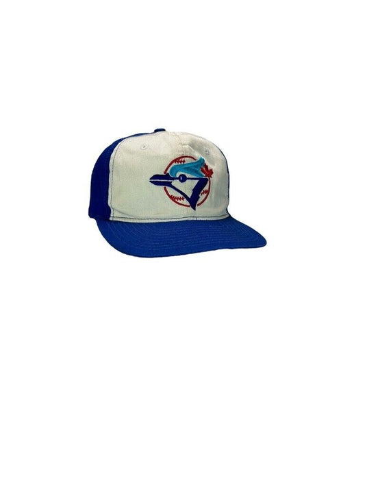 Vintage 90s Toronto Blue Jays MLB Embroidered Snapback Hat Size XS