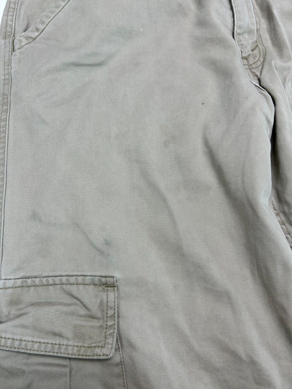 Vintage Y2K Levis Silver Tab Khaki Cargo Pants Pants Size 32W Beige