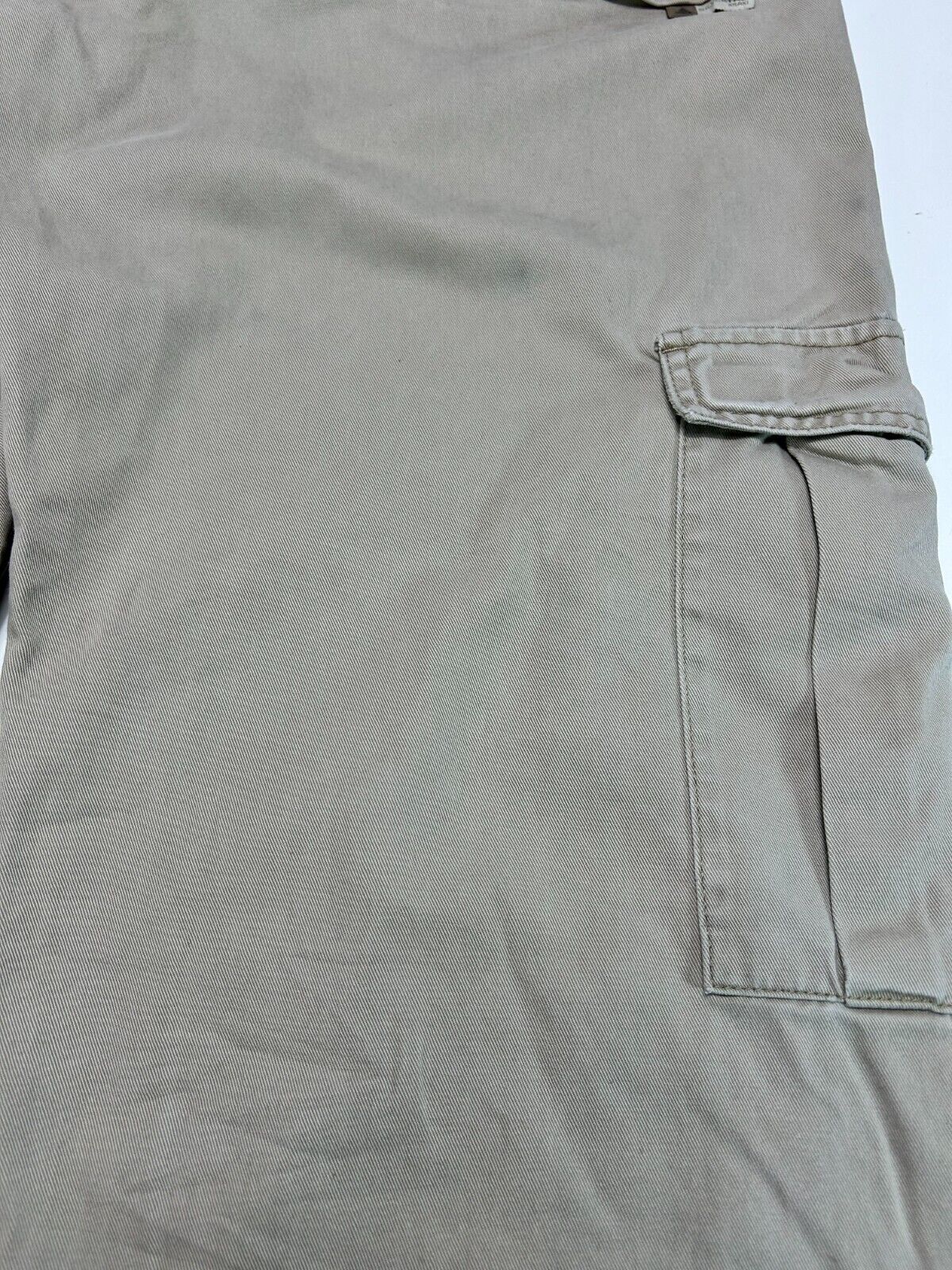 Vintage Y2K Levis Silver Tab Khaki Cargo Pants Pants Size 32W Beige