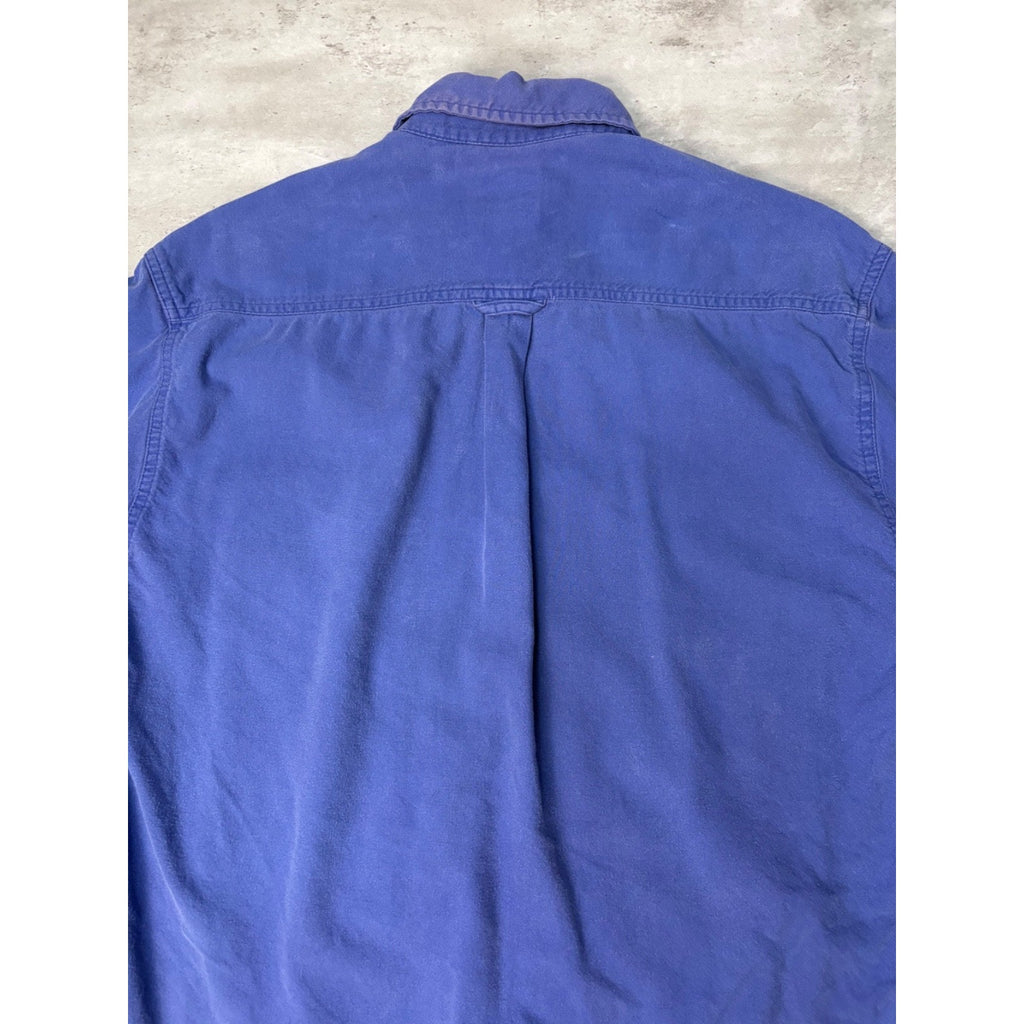 Vintage Gap Double Pocket Long Sleeve Button Up Shirt Size Medium