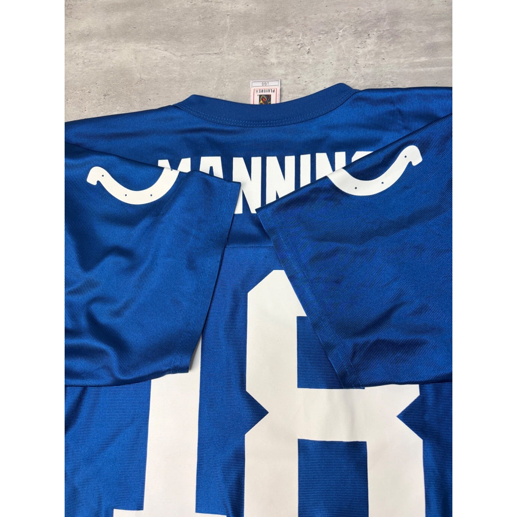 Vintage Peyton Manning #18 Indianapolis Colts NFL Football Jersey Size Large
