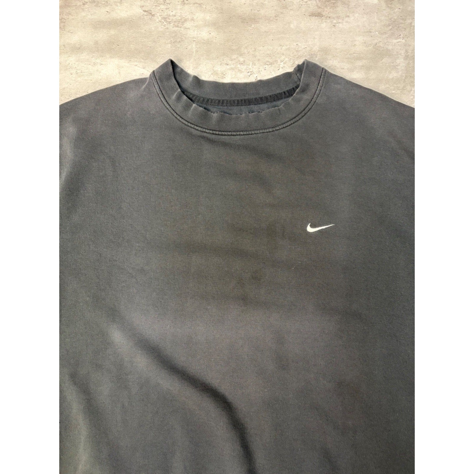Vintage 2000s Nike Embroidered Mini Swoosh Crewneck Sweatshirt Size 2XL