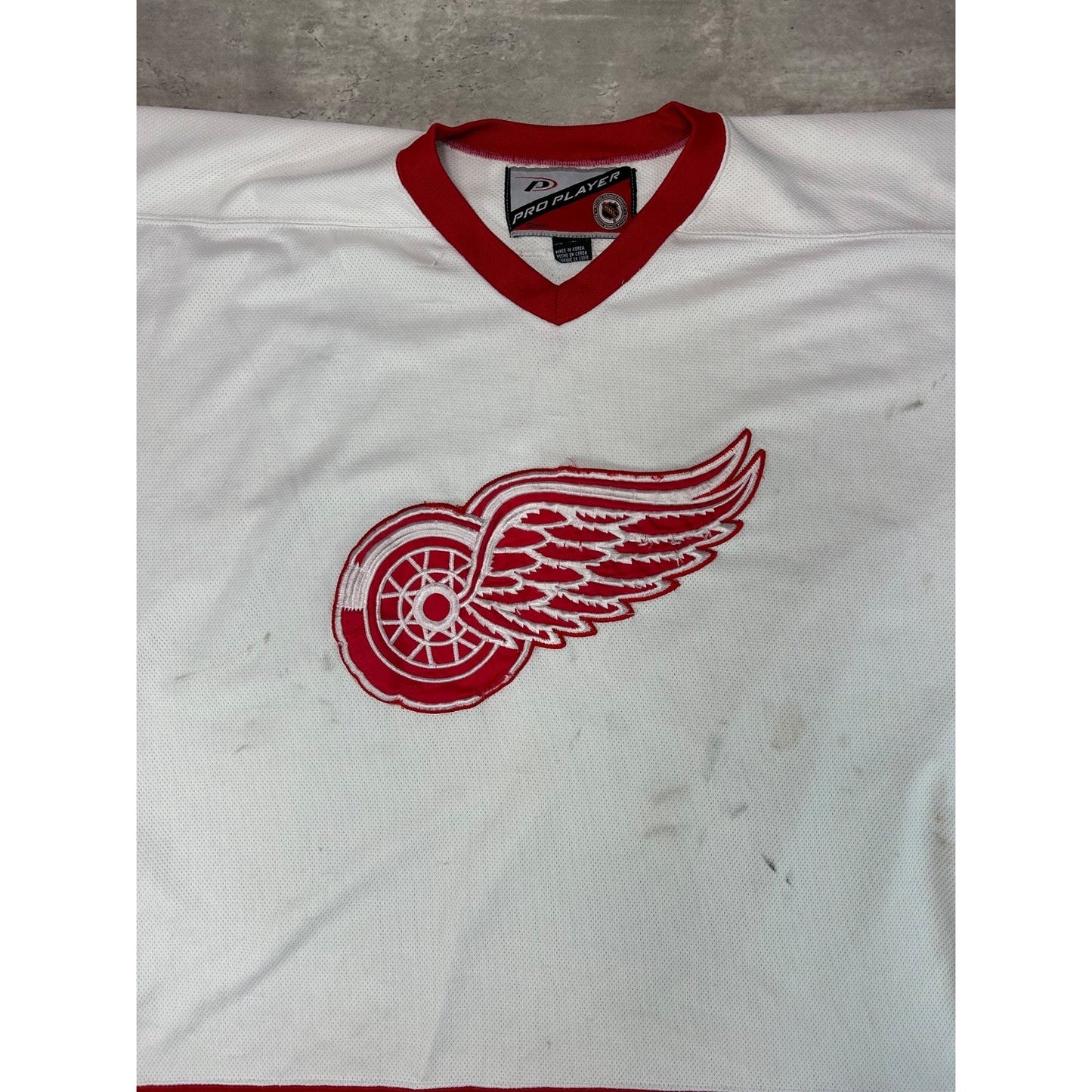Vintage Detroit Red Wings NHL Stitched Pro Player Hockey Jersey Size 2XL
