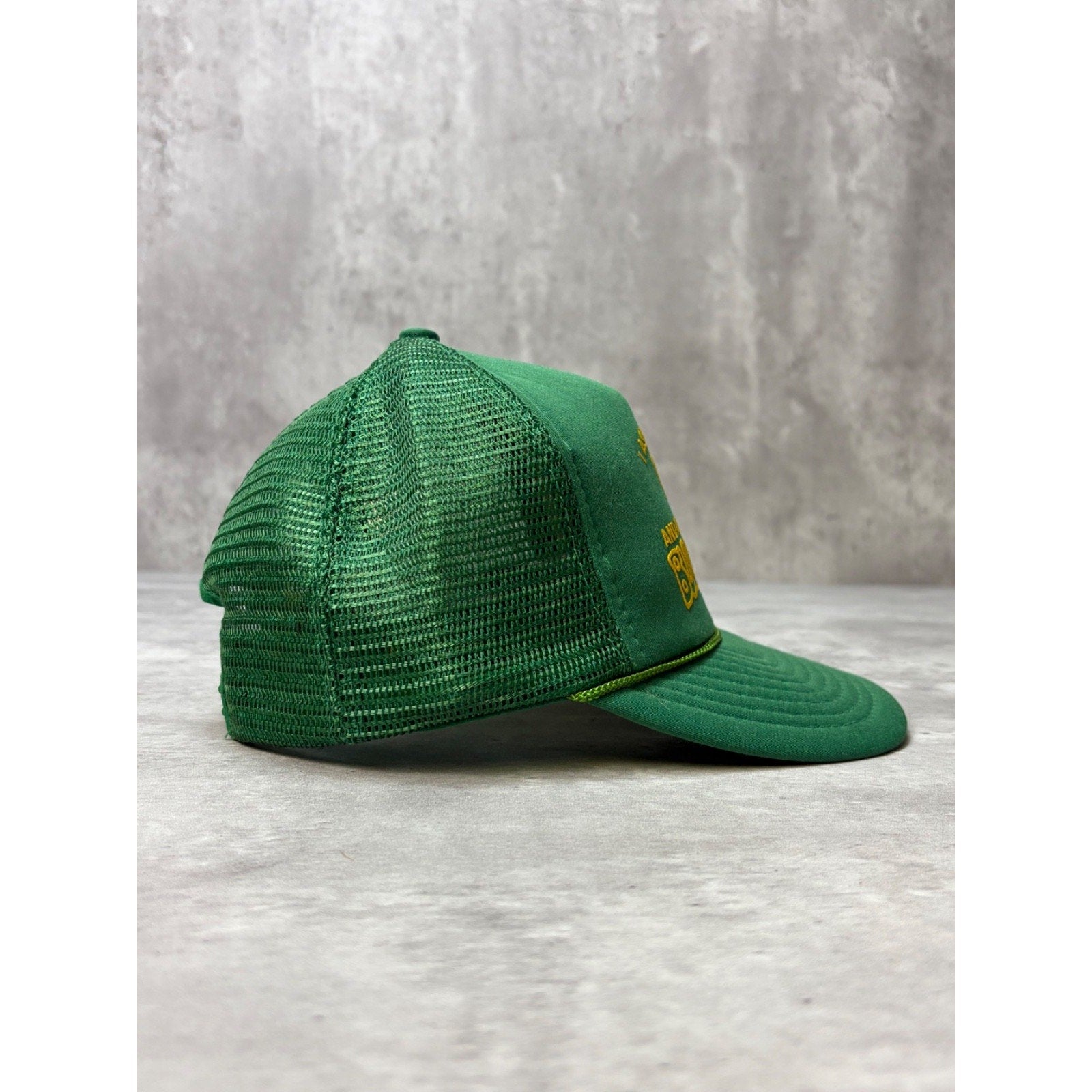 VTG 80s I Ask One Simple ? And All I Get Is Bullshit Trucker Snapback Hat OSFA