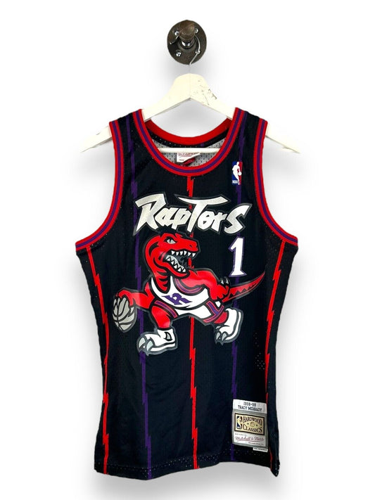 Tracy McGrady #1 Toronto Raptors NBA Stitched Retro Swingman Jersey Size Small