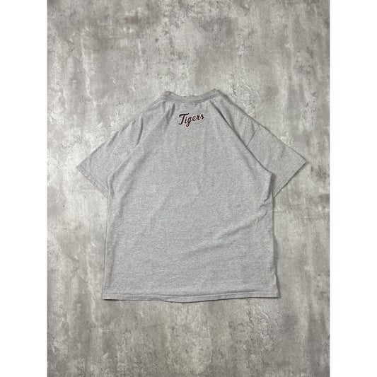 Vintage Detroit Tigers MLB Nike Middle Swoosh Spellout T-Shirt Size XL