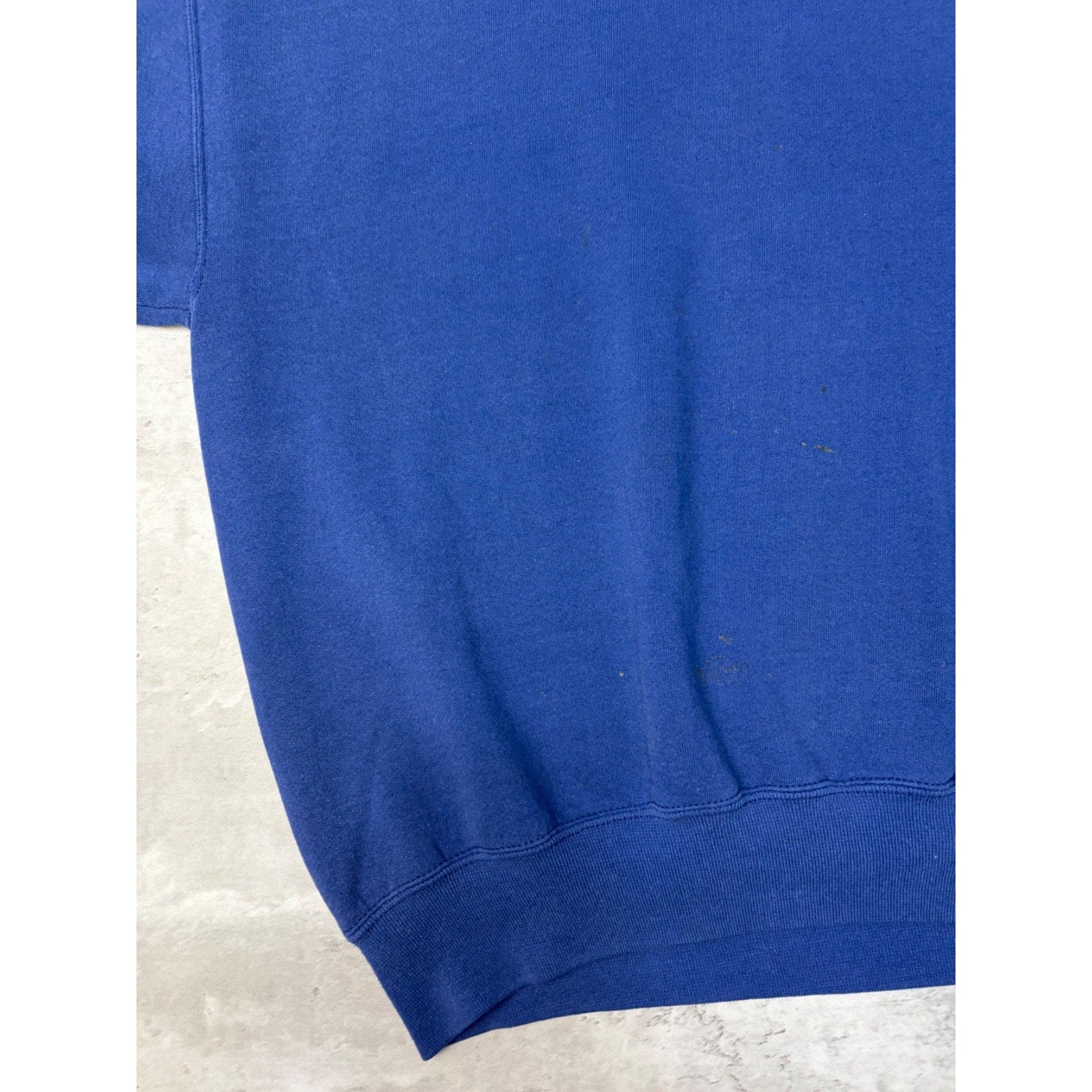 Vintage 90s Russell Athletics Blank Pullover Blue Crewneck Sweatshirt Size 2XL