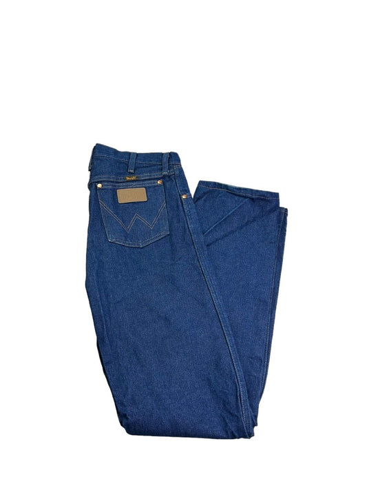 Vintage Wrangler Western Style Dark Wash Denim Pants Size 31