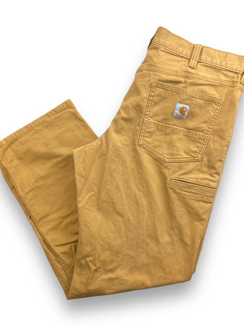 Carhartt Work Wear Carpenter Pants Size 36W Beige