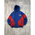Vintage 90s Detroit Pistons NBA Embroidered Insulated Jacket Size Medium