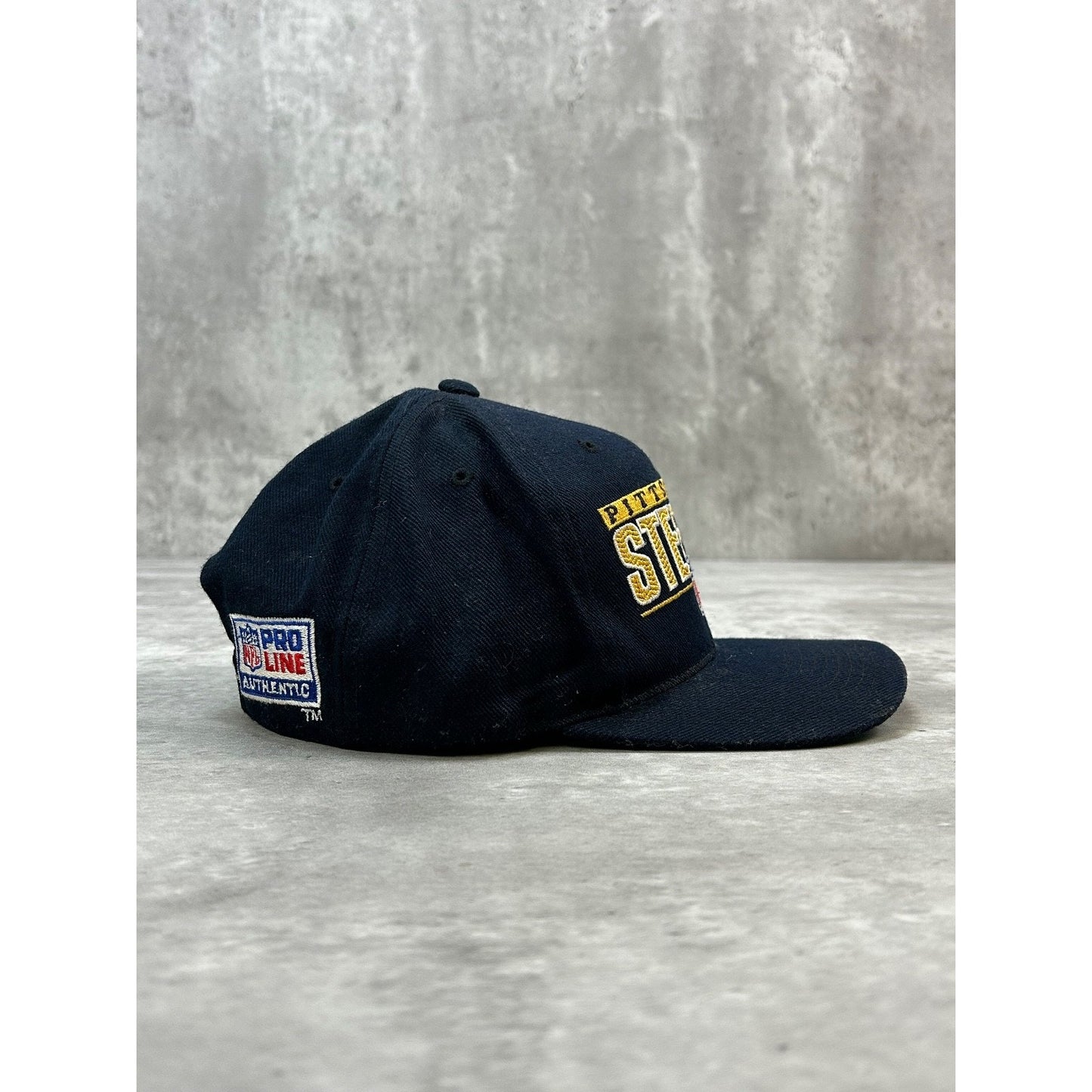 Vintage 90s Pittsburgh Steelers NFL Sports Specialties Snapback Hat OSFA