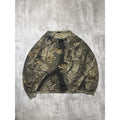 Vintage 90s Realtree Hardwoods Tree Camo Hunting Long Sleeve T-Shirt Size 3XL