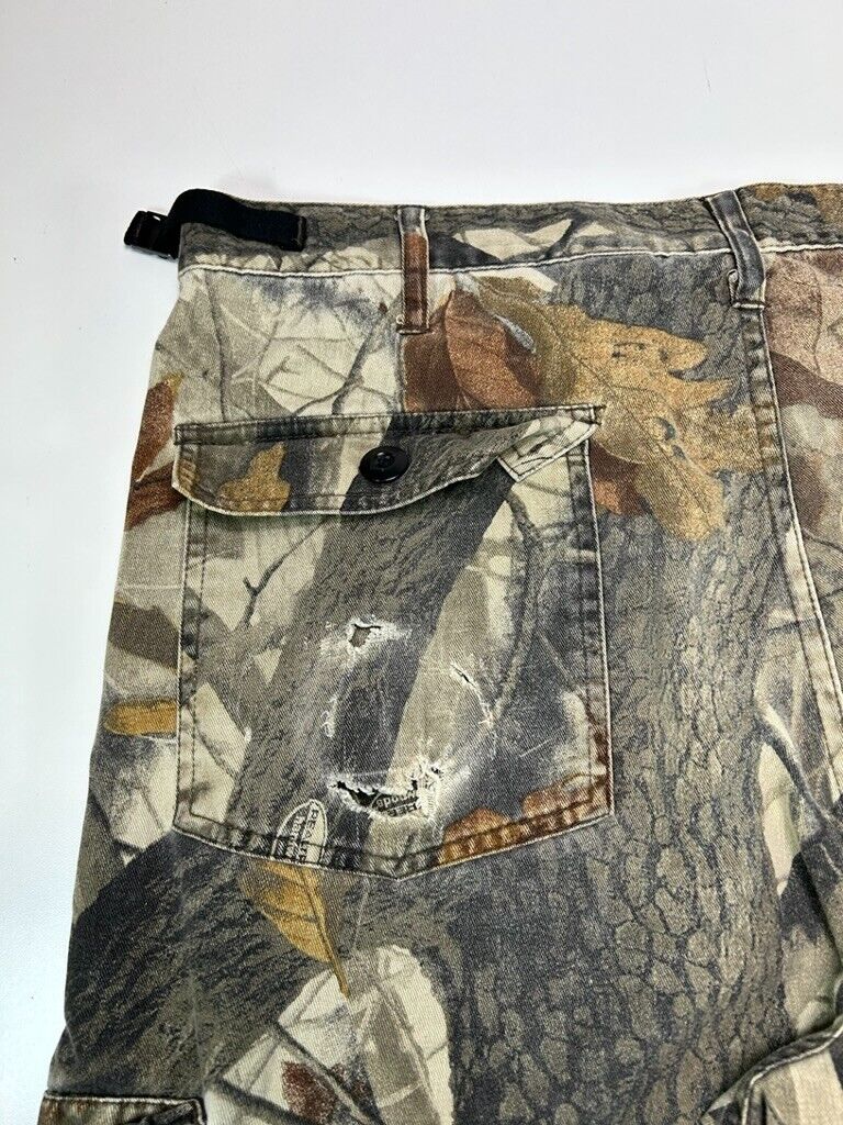 Vintage Liberty Realtree Hardwoods Camo Cargo Hunting Pants Size 39