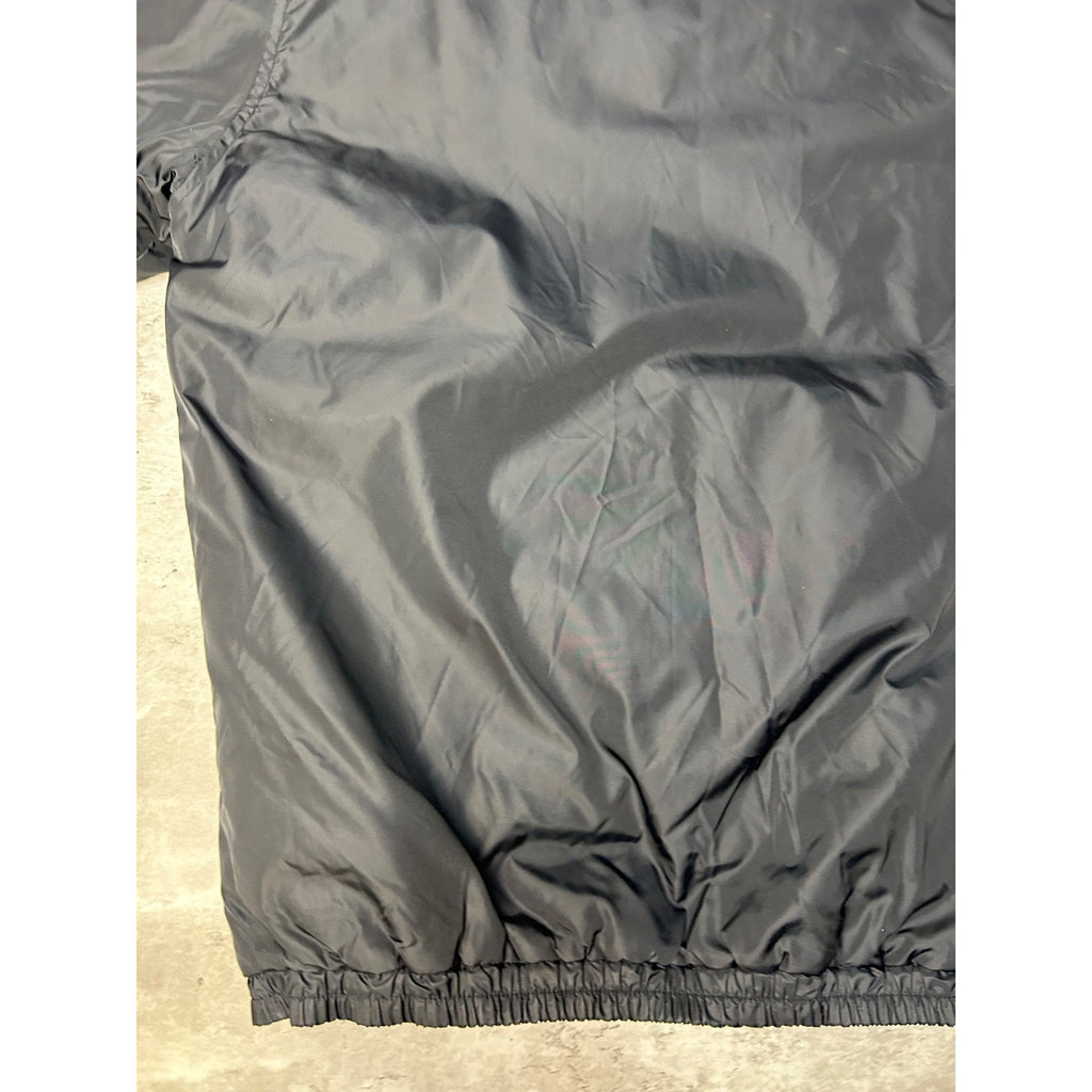 Vintage Adidas Embroidered Logo Nylon Full Zip Hooded Jacket Size Large