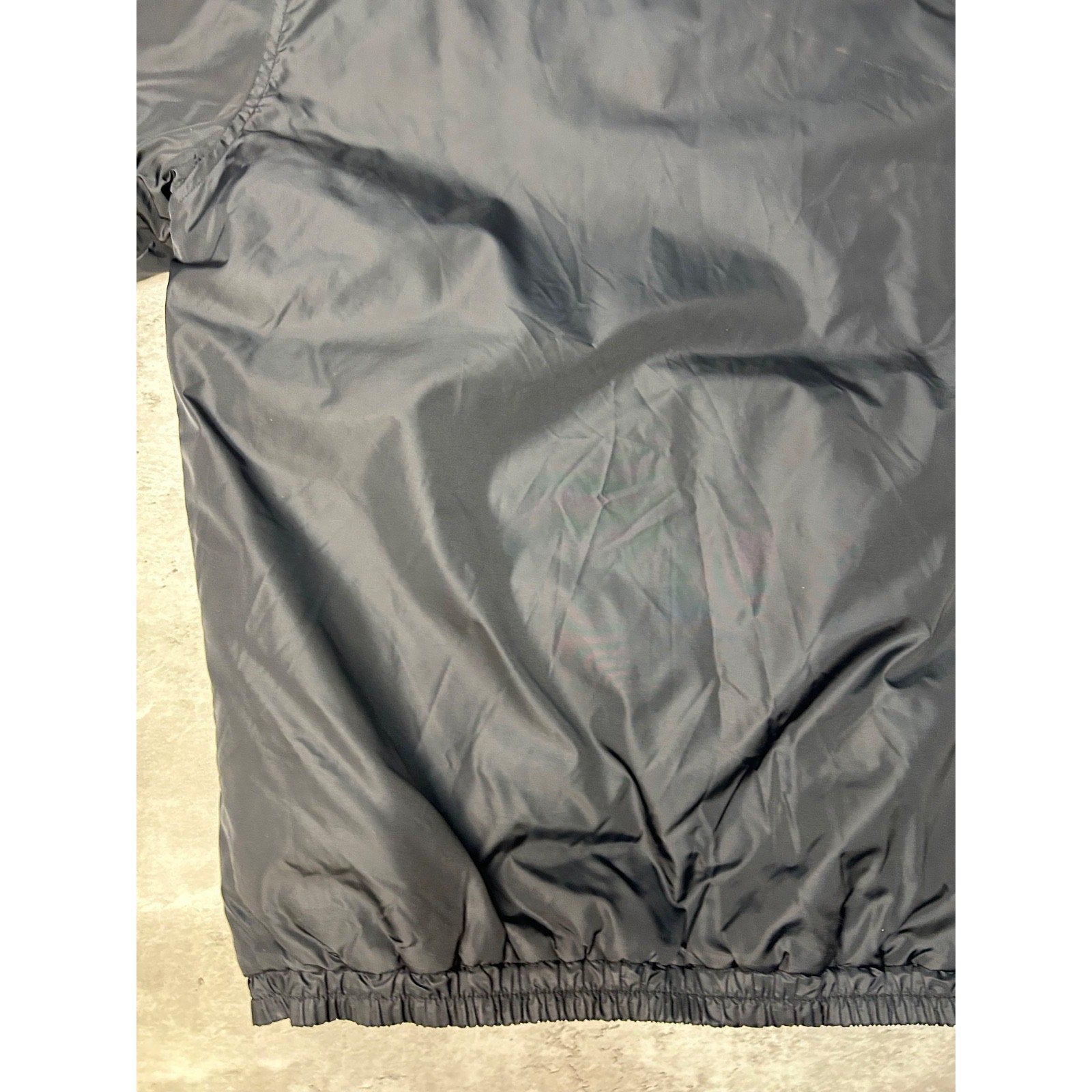 Vintage Adidas Embroidered Logo Nylon Full Zip Hooded Jacket Size Large