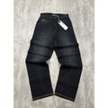 Vintage Y2K Rocawear Embroidered Pocket Dark Wash Denim Pants Size 28x32