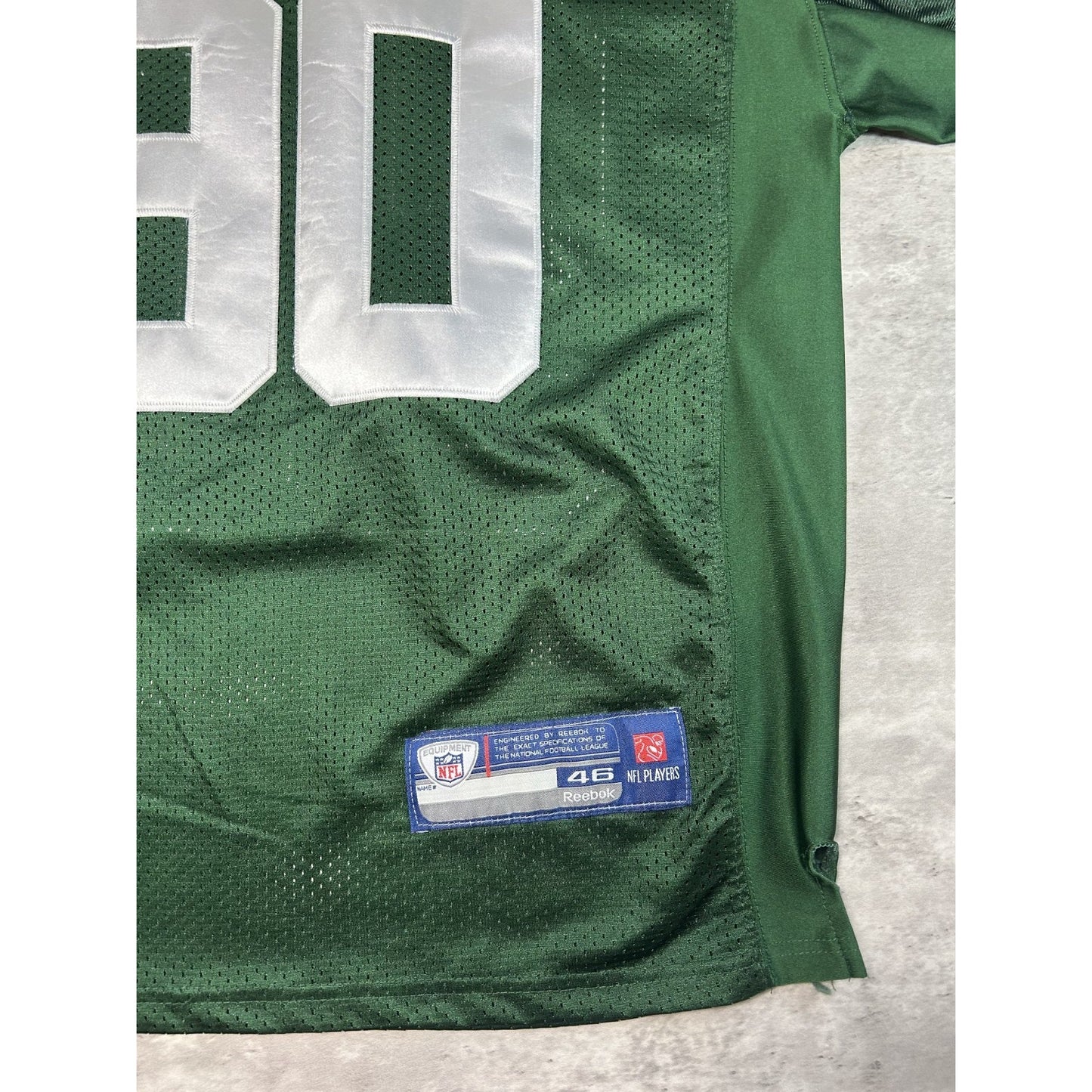 B.J. Raji #90 Green Bay Packers NFL Reebok Football Jersey Size Medium Green