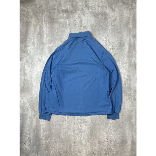 Vintage 90s Nike Embroidered Swoosh Long Sleeve Turtle Neck T-Shirt Size Large