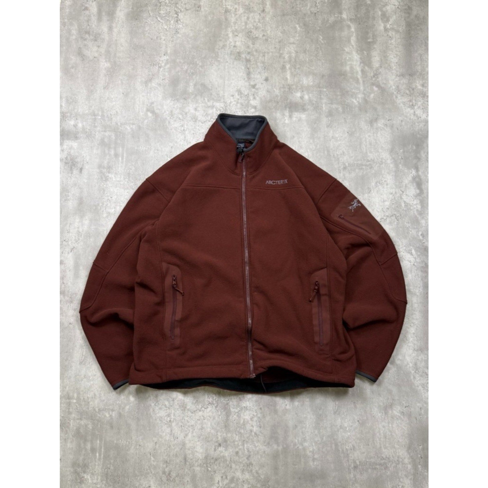 Arc'teryx Polartec Full Zip Fleece Sweatshirt Size XL