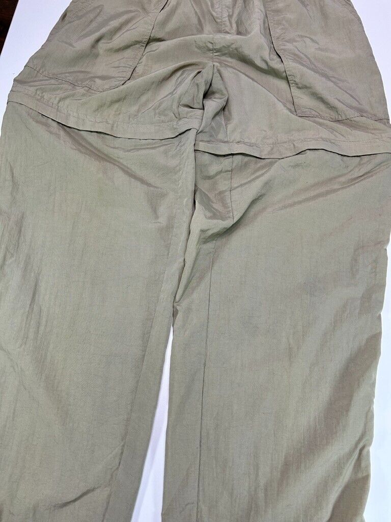 Vintage World Wide Sports Man Nylon Lightweight Convertible Fishing Pants Medium