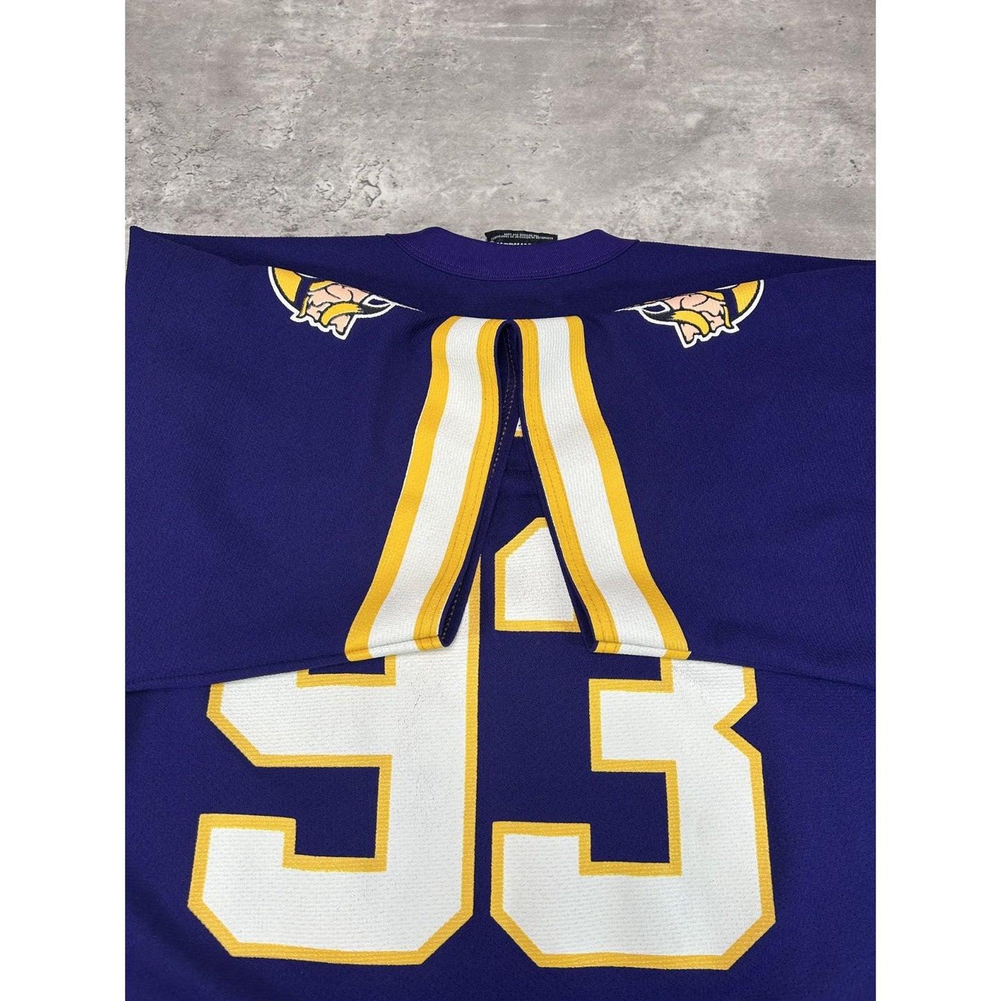 Vintage 90s John Randle #93 Minnesota Vikings NFL Logo Athletic Jersey Sz Large