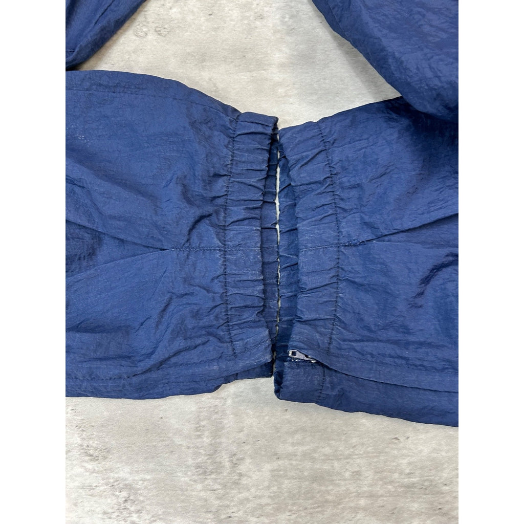 Vintage 90s Nike Tonal Embroidered Nylon Track Pants Size 2XL